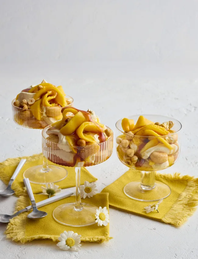 Caramel Hazelnut Mango-Misu