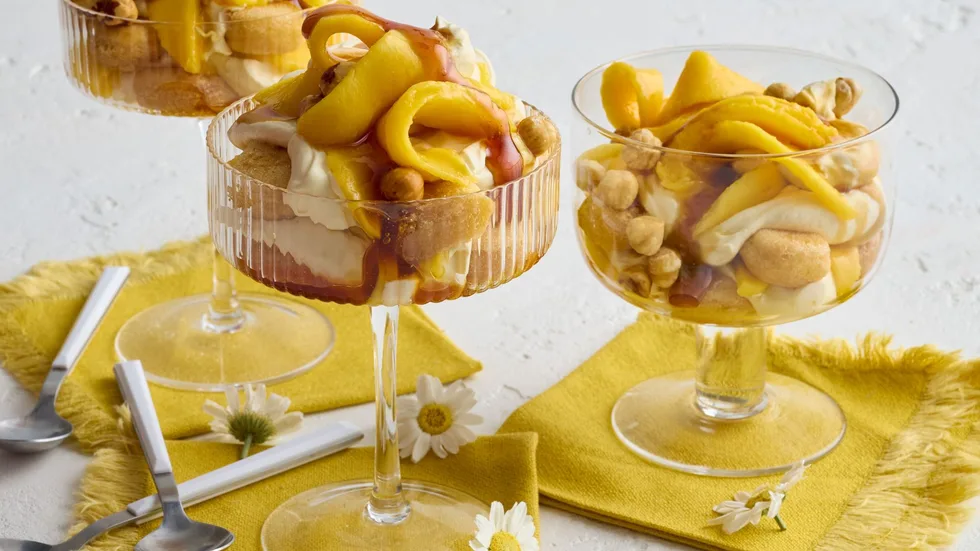 Caramel Hazelnut Mango-Misu