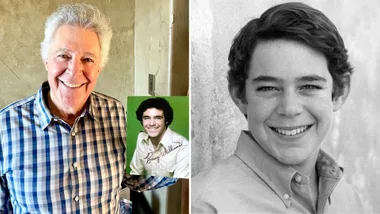 Barry Williams now and him as Greg Brady for The Brady Bunch