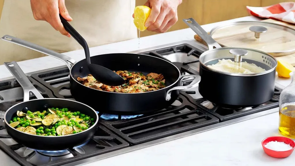 Coles KitchenAid cookware range