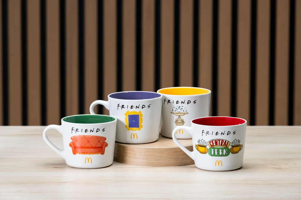 Friends collector mugs McDonald's