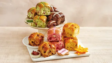 Coles hot cross bun flavours