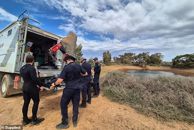 South Australia Police search Gus Lamont