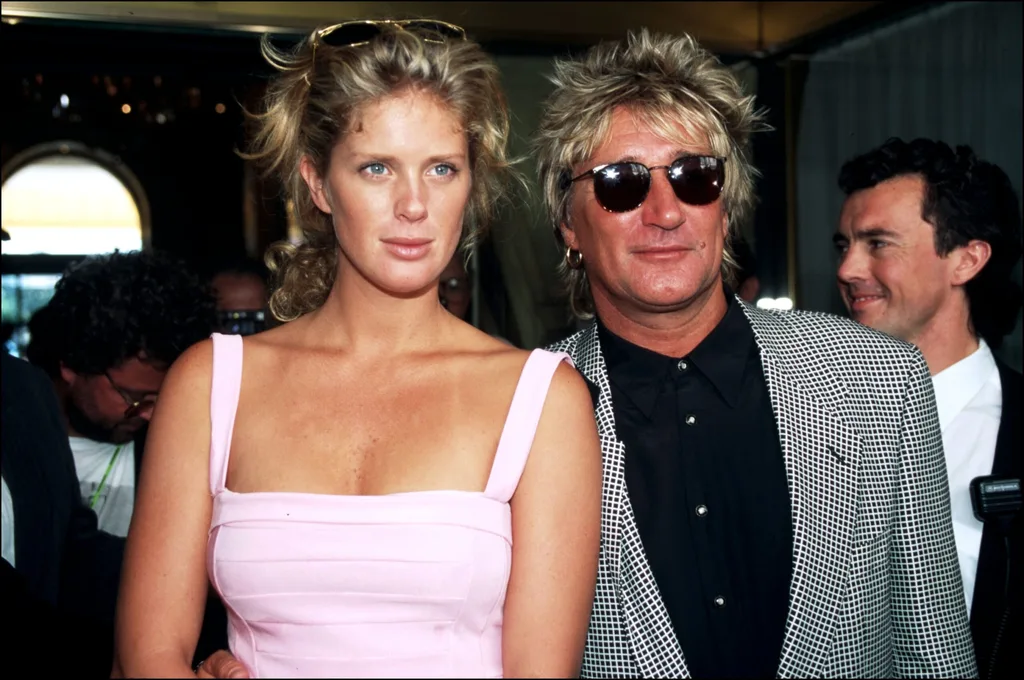 Rachel Hunter Rod Stewart