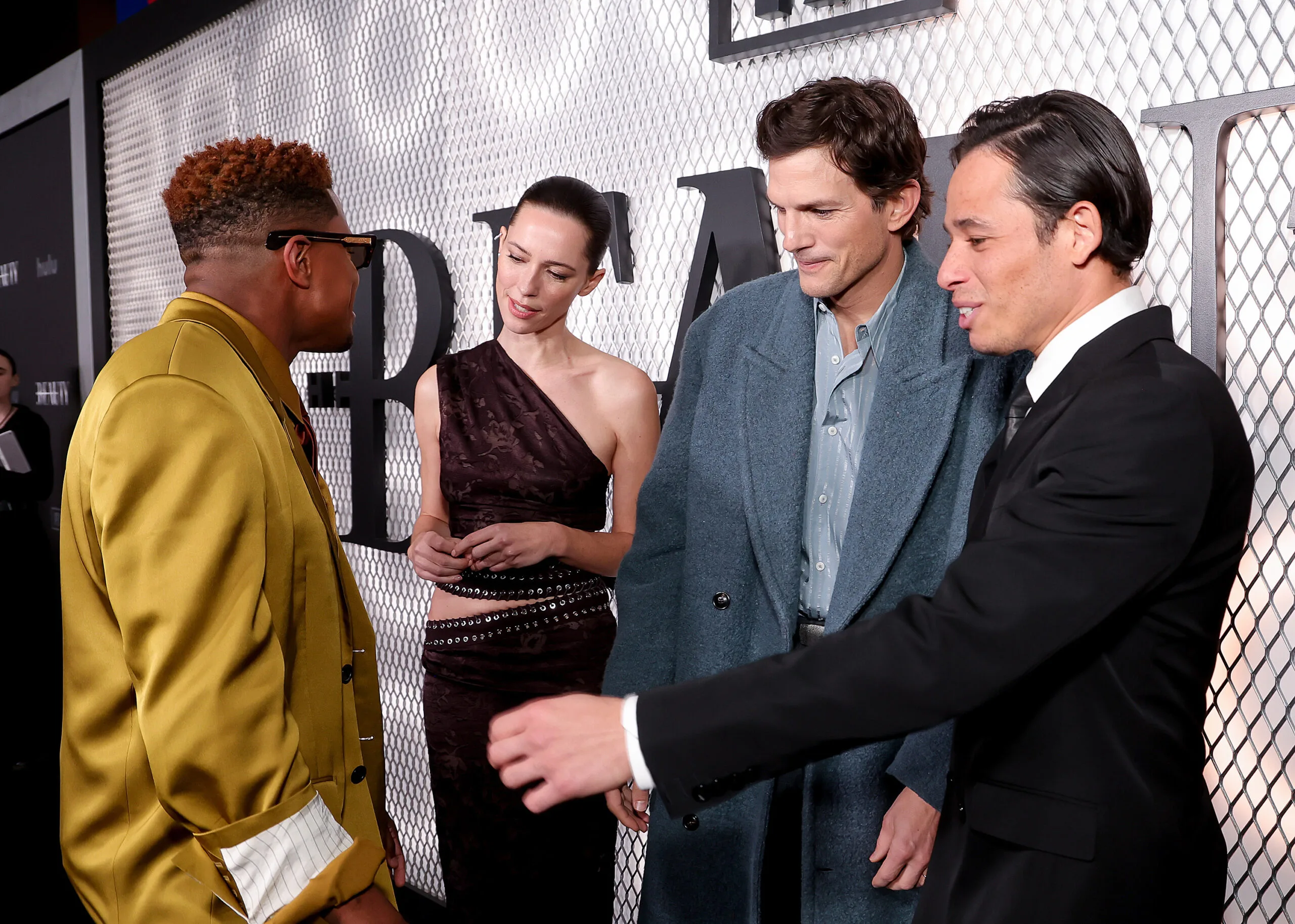 Jeremy Pope, Rebecca Hall and Ashton Ramos