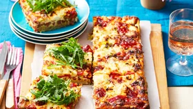 Hash Brown and Chorizo Frittata