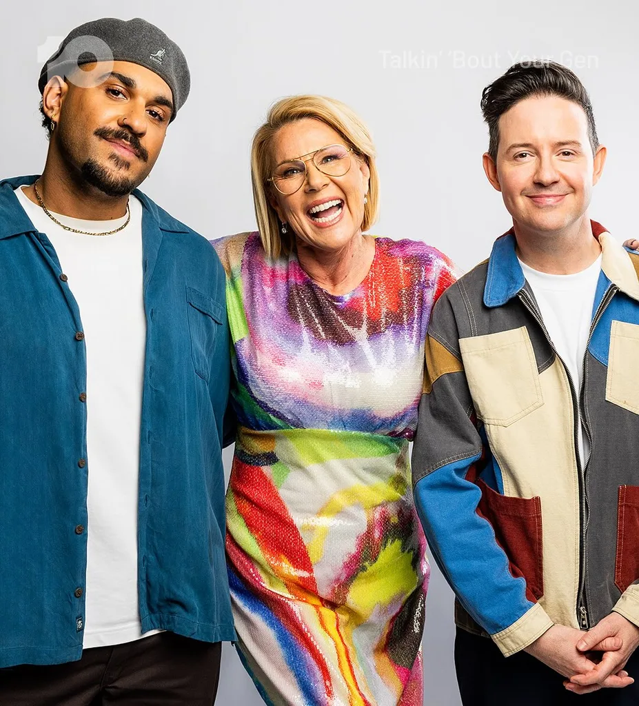 Nath Valvo, Julia Morris and Tyrone on Talkin' Bout your Gen