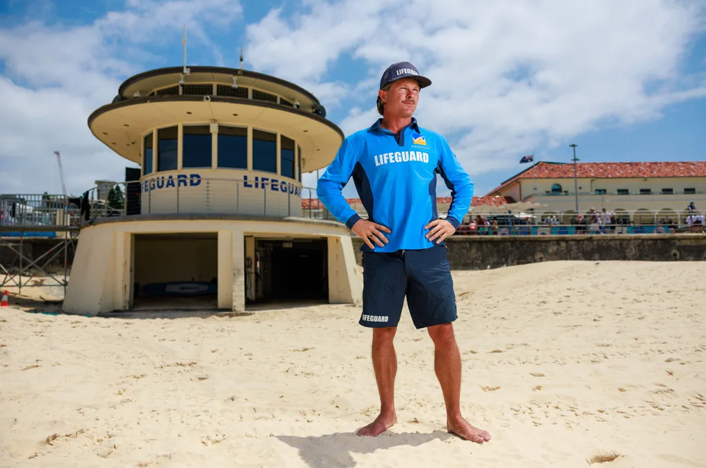 Bondi lifeguard Michael Jenkinson