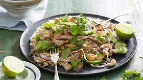 Pulled Pork Thai Noodle Salad
