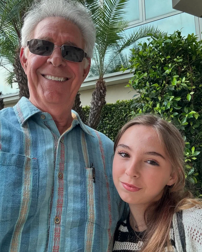 Barry Williams with his daughter Samantha