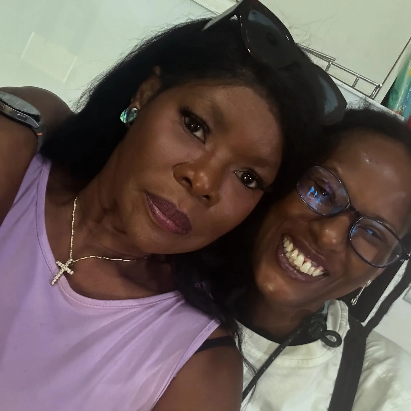 Marcia Hines and Deni Hines