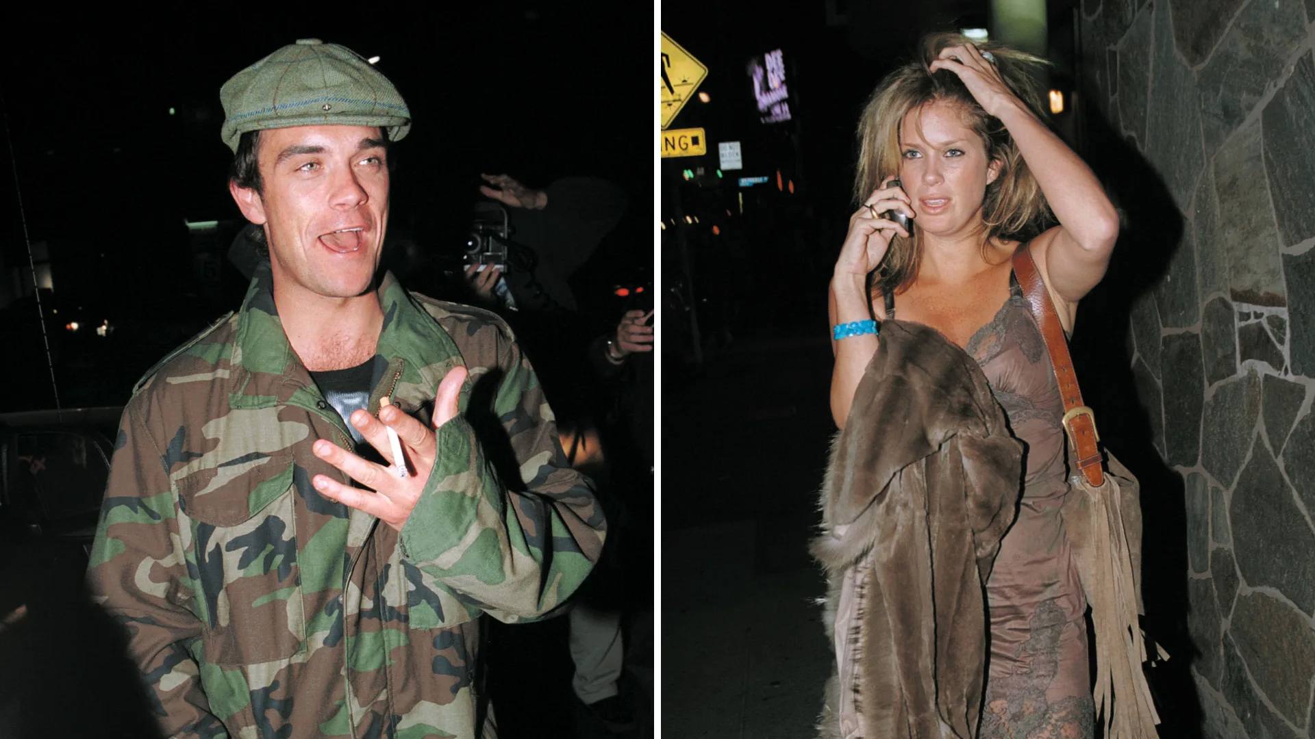 Rachel Hunter Robbie Williams