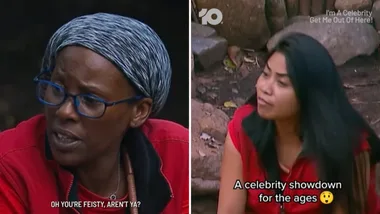 Cyrell Paule and Deni Hines clash in the jungle on I’m A Celebrity Australia 2026: “Google me”