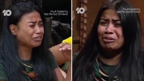 I&rsquo;m A Celebrity&rsquo;s Cyrell Paule breaks down in tears as she reveals secret facial scar