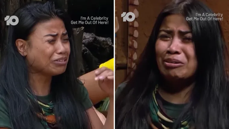 I’m A Celebrity’s Cyrell Paule breaks down in tears as she reveals secret facial scar
