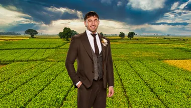 Luke from MArried at First Sight/MAFS 2026 with farm background