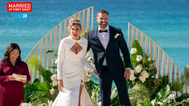 Gia and Scott Married at First Sight 2026 wedding MAFS