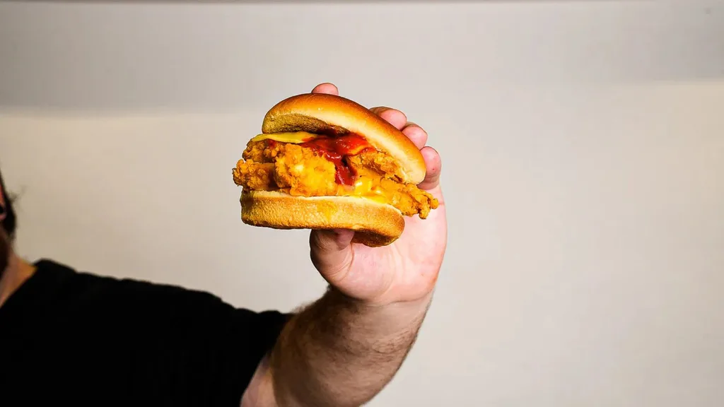 Chicken Parmi Burger Red Rooster