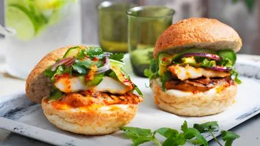 Thai Chicken Burgers