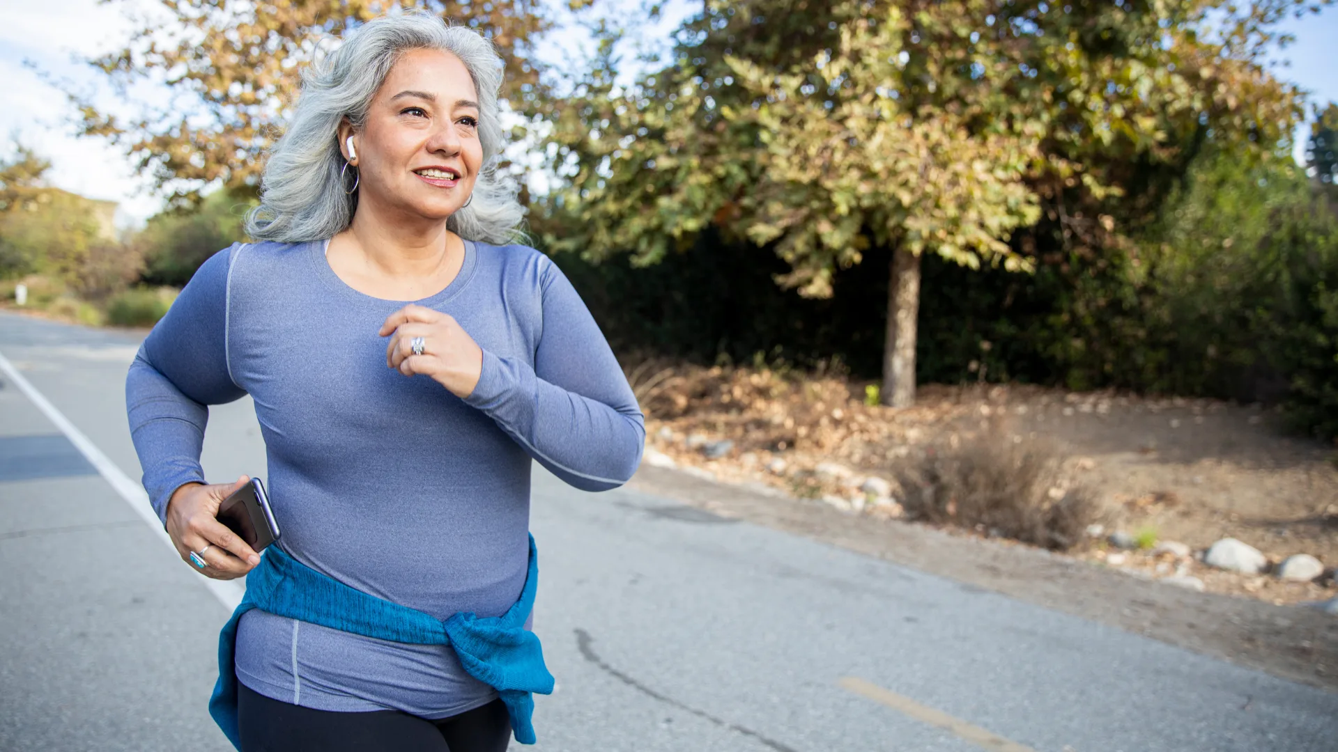 woman jogging for health