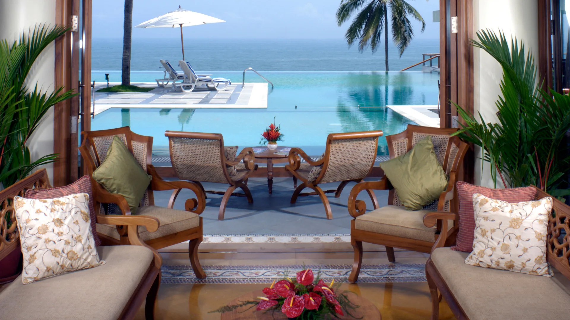 Luxurious hotel in India