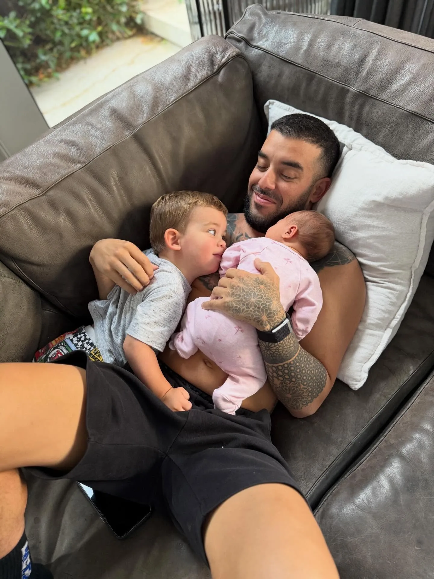 Adrian Portelli family 