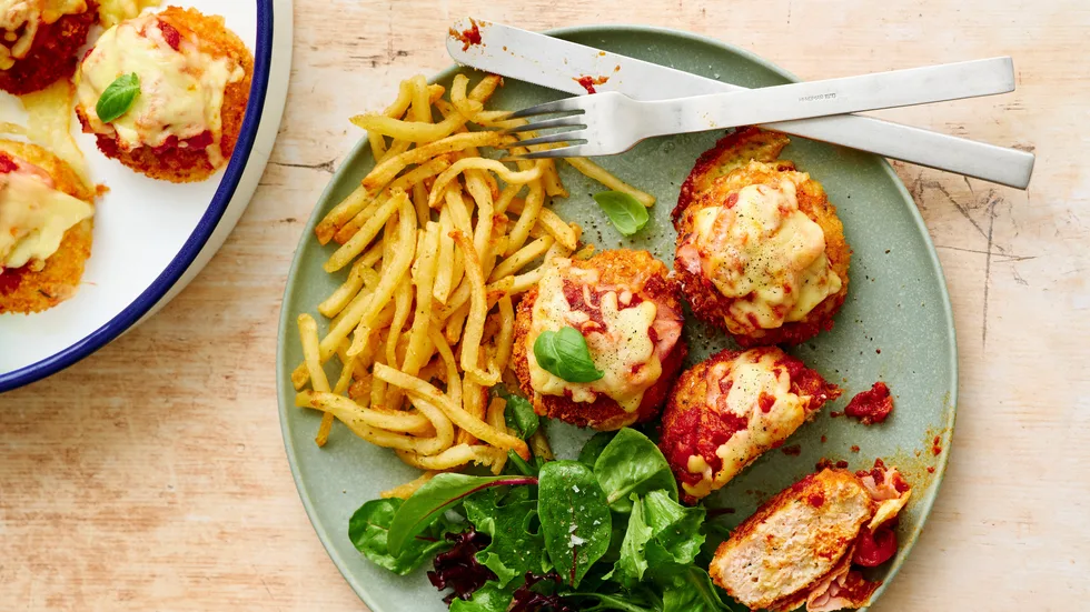 Chicken Parmigiana Rissoles