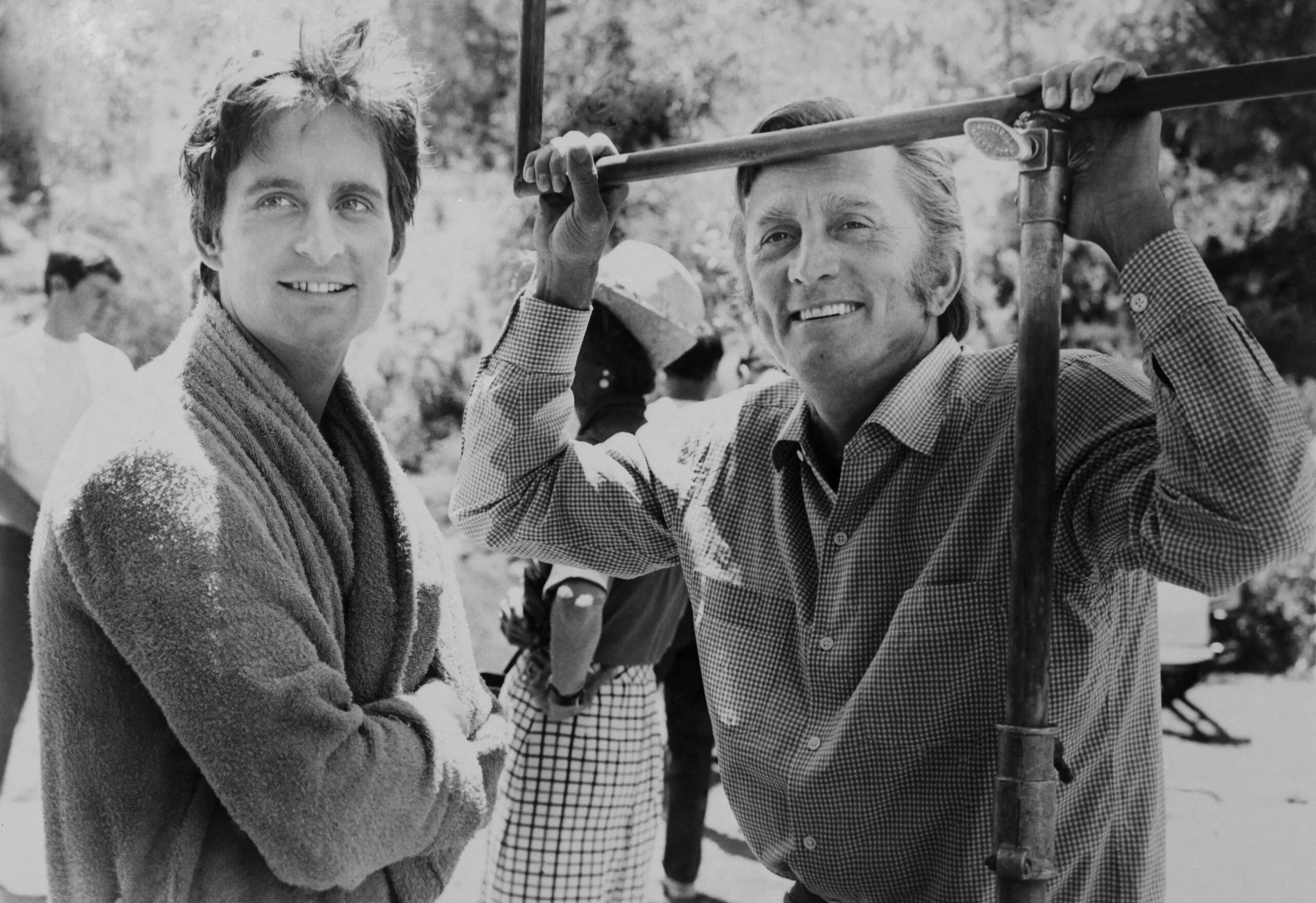 Michael Douglas, Kirk Douglas