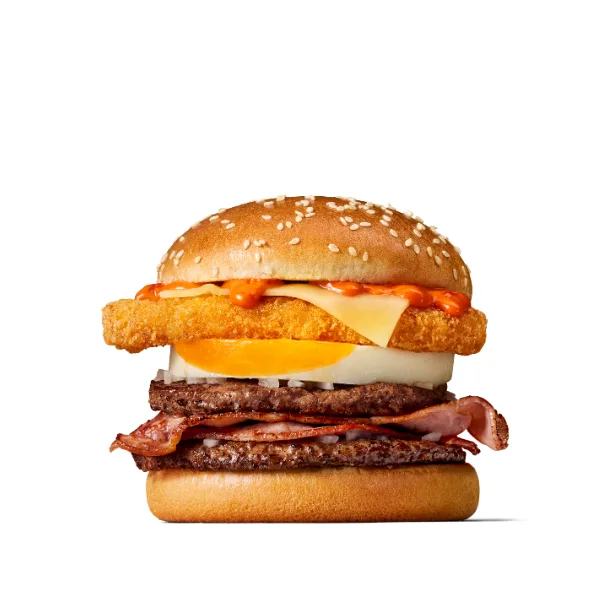 Honey Sriracha Big Brekkie Burger