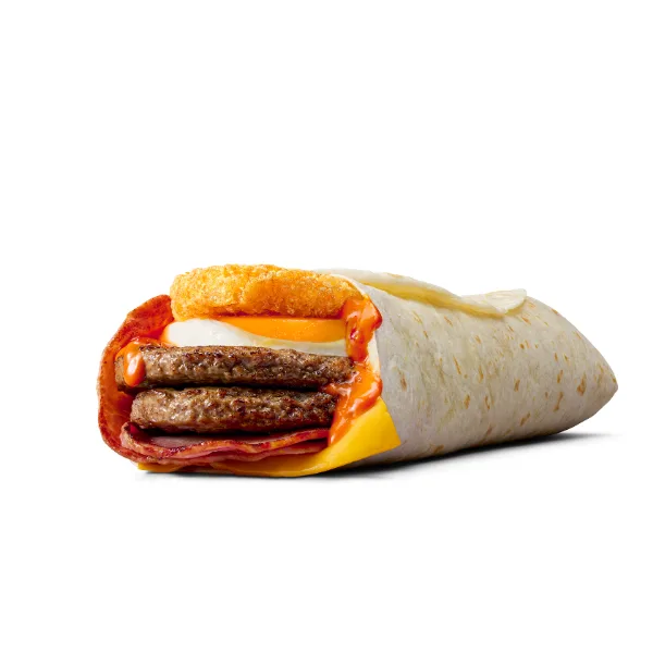 Honey Sriracha Mega Brekkie McWrap