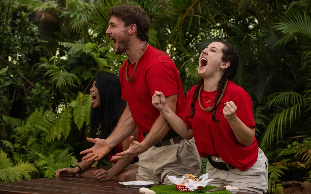 Luke Bateman and Concetta Caristo I'm a Celebrity