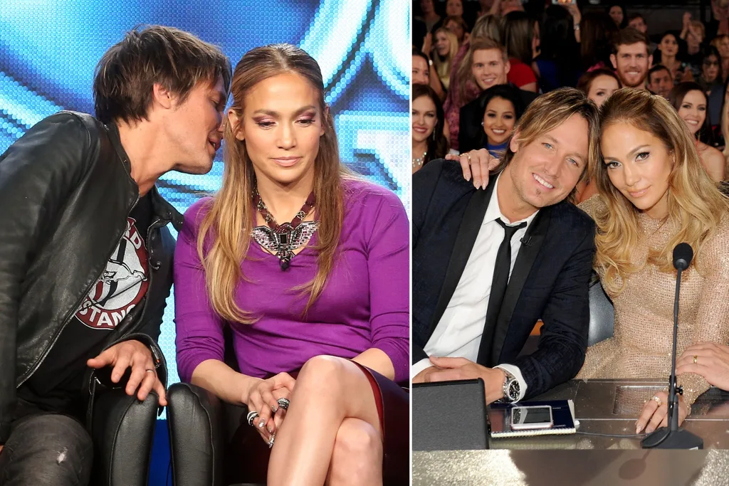 Jennifer Lopez Keith Urban American Idol