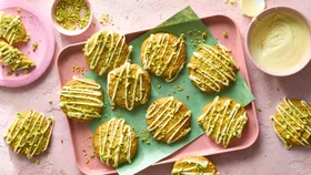 Pistachio and Coconut Cookies