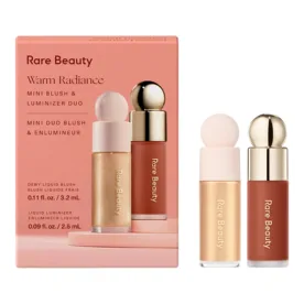 rare beauty mini blush and luminizer duo gift set 