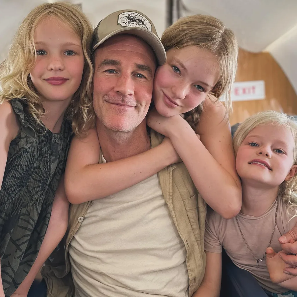 James Van Der Beek children