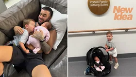 EXCLUSIVE: Adrian Portelli reveals why he kept baby news a secret after welcoming second child