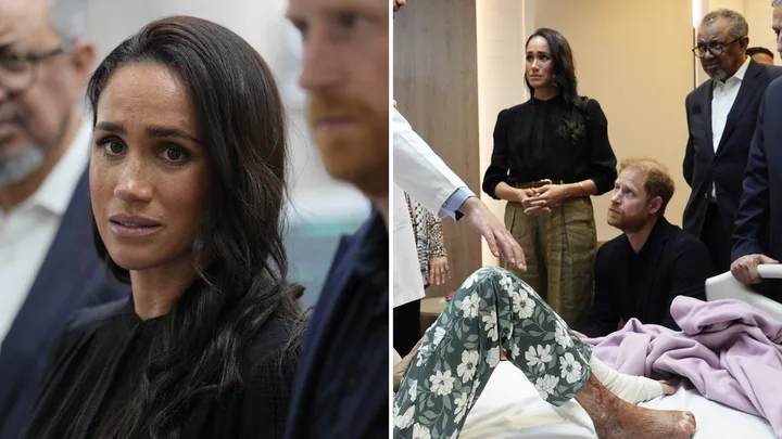 Meghan Markle’s emotional moment during surprise visit to Jordan with Prince Harry