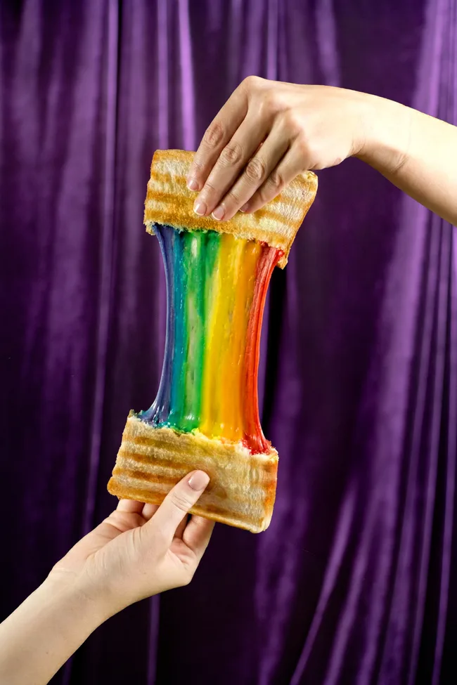 Rainbow Toastie Sydney Royal Easter Show