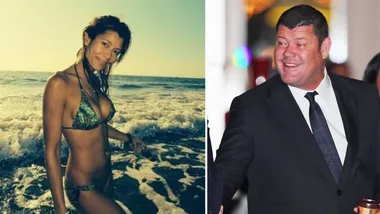 Kylie Lim and James Packer