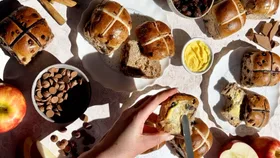 Bakers Delight Hot Cross Buns