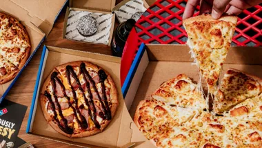 Domino's Pizza Seriously Cheesy Range