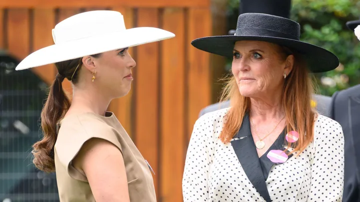Princess Eugenie and Sarah Ferguson