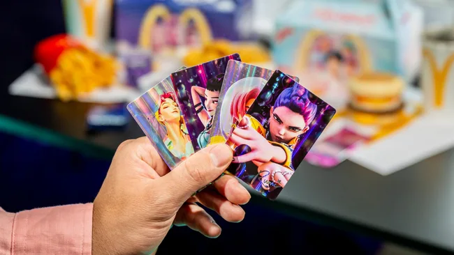 KPop Demon Hunters Photocards MCDonald's