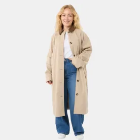 kmart Contrast Check Trench Coat