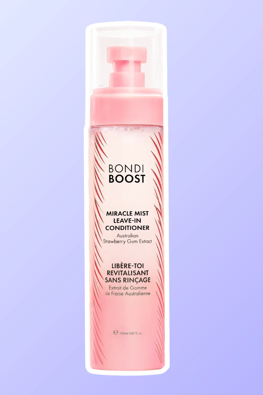 Bondi Boost Miracle Mist Leave-in Conditioner + Heat Protect strawberry gum 