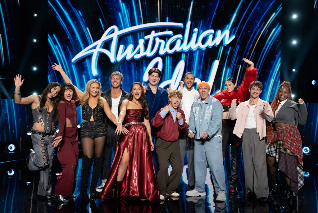 Australian Idol Top 12 contestants