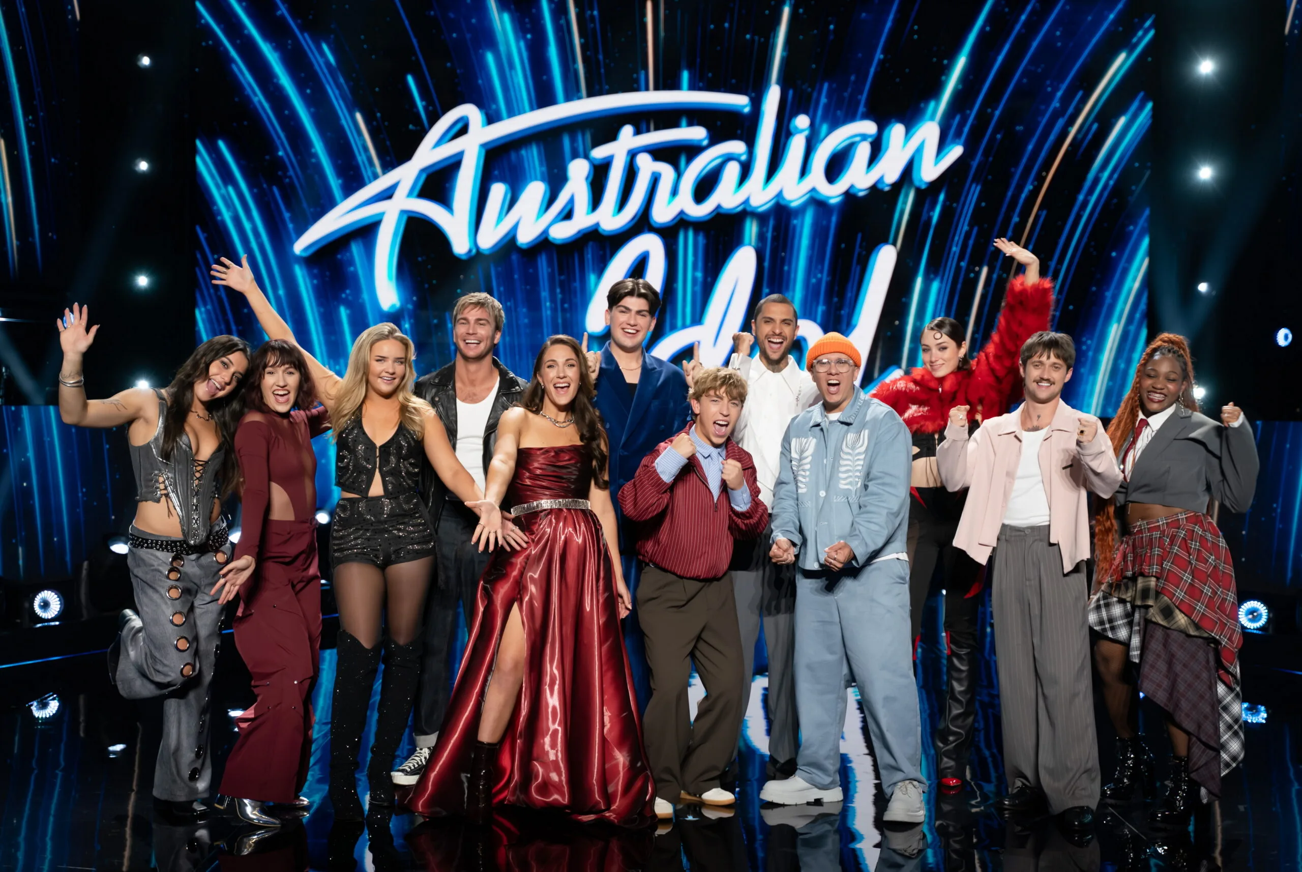 Australian Idol Top 12 contestants 