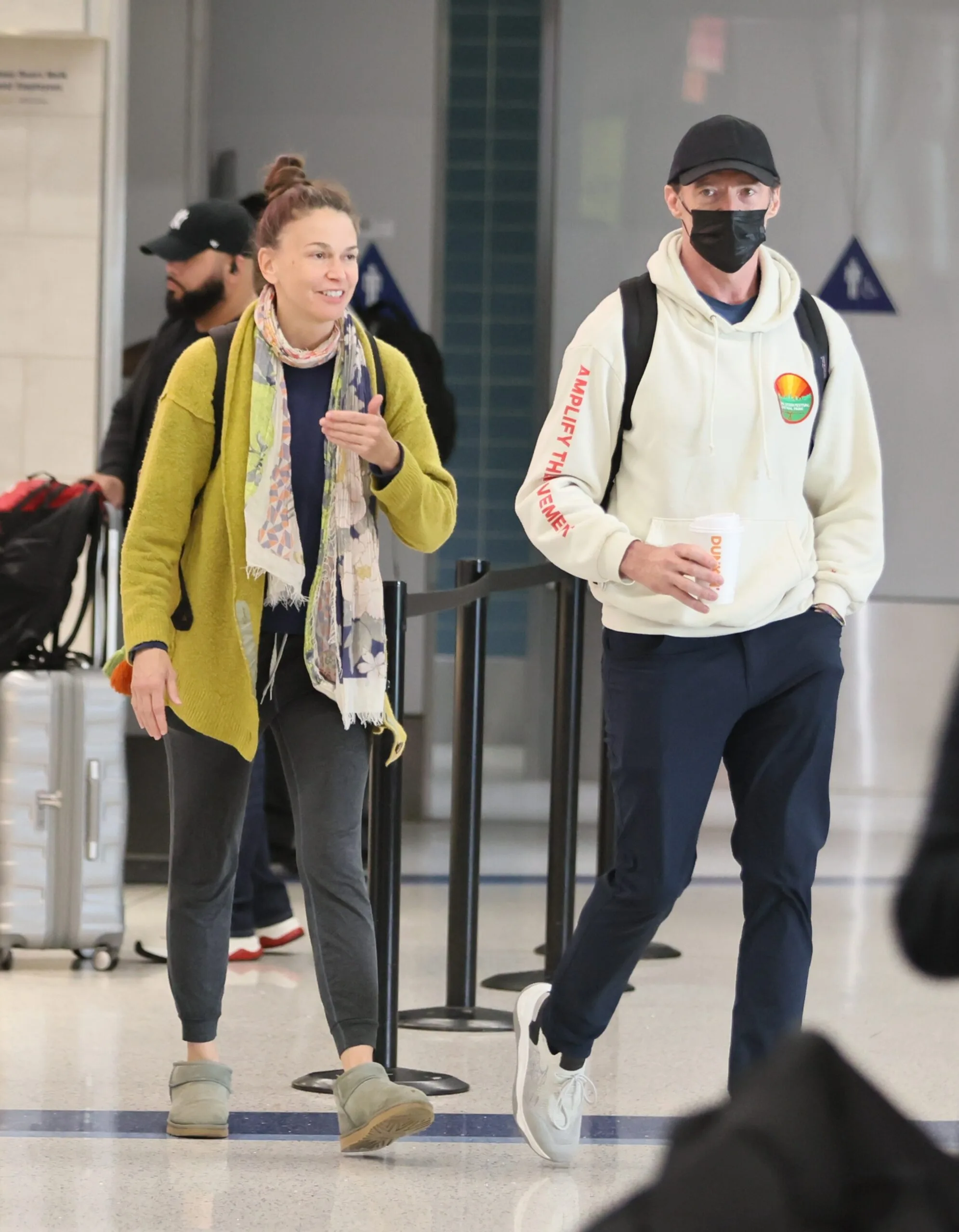 Sutton Foster, Hugh Jackman