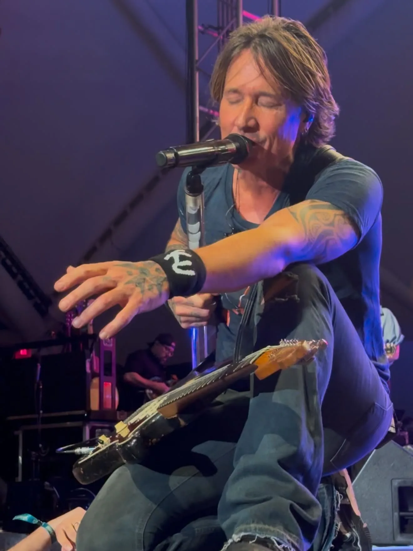 Keith Urban on stage