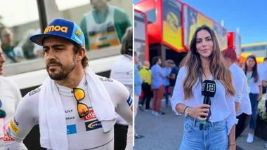 F1 legend Fernando Alonso celebrates greatest win yet – the birth of his first child!